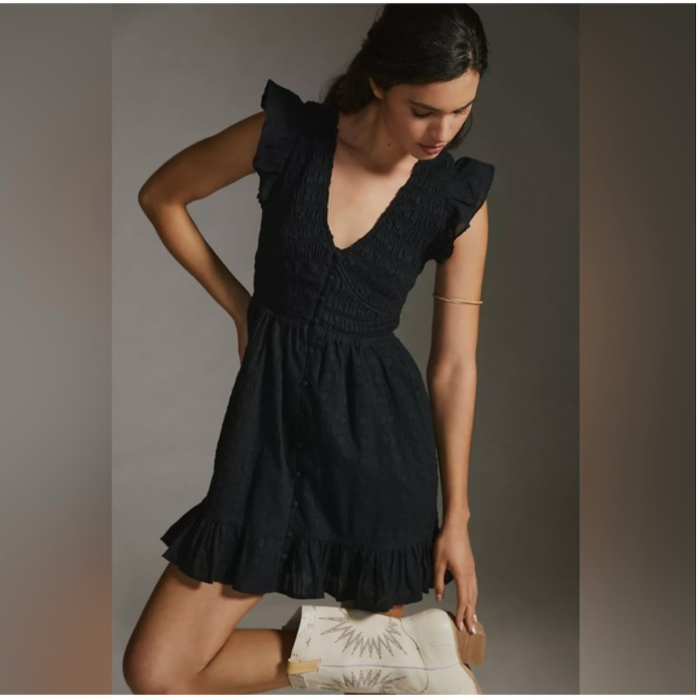 SOLD Anthropologie The Peregrine Mini Dress - Picture 1 of 11